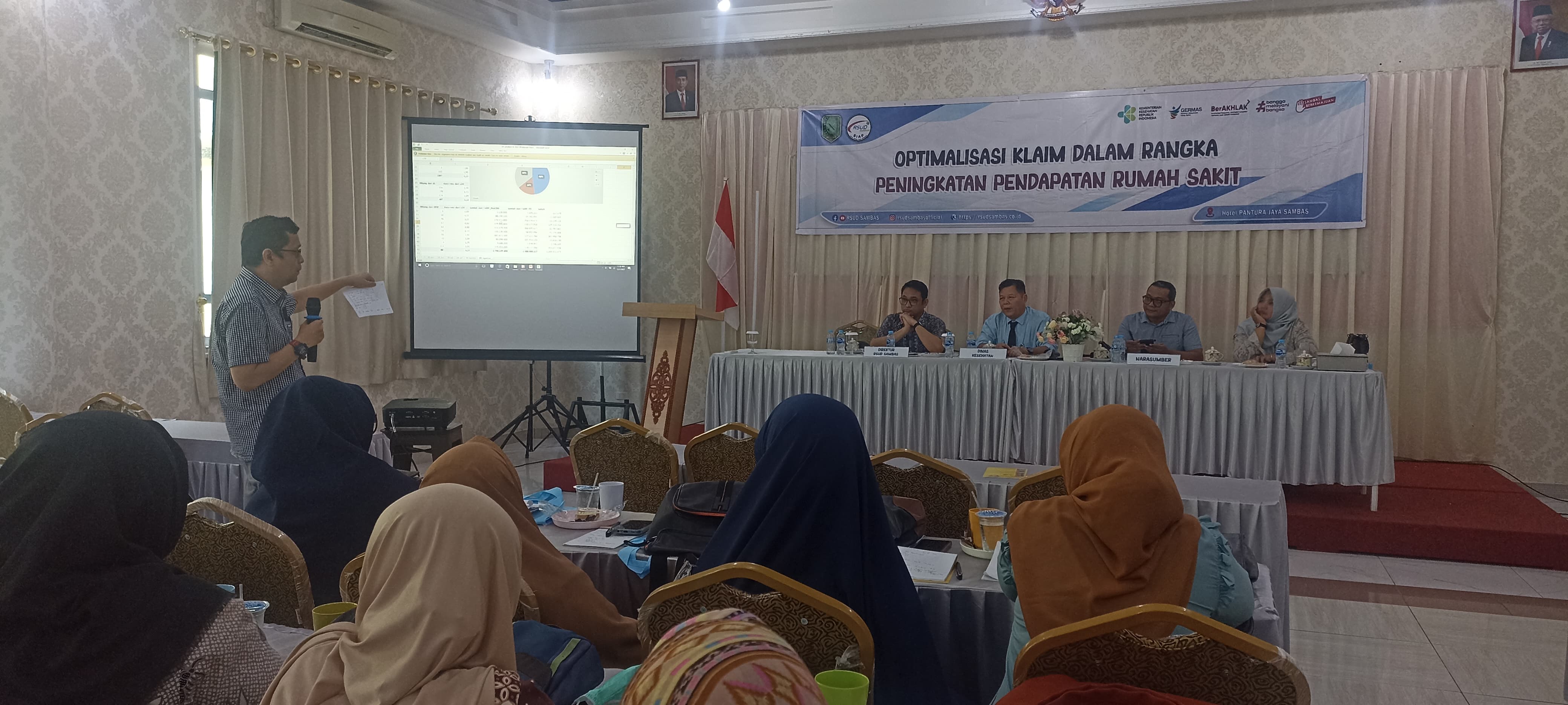 RSUD Sambas Menyelenggarakan On Job Training - Optimalisasi Klaim Dalam Rangka Peningkatan Pendapatan Rumah Sakit